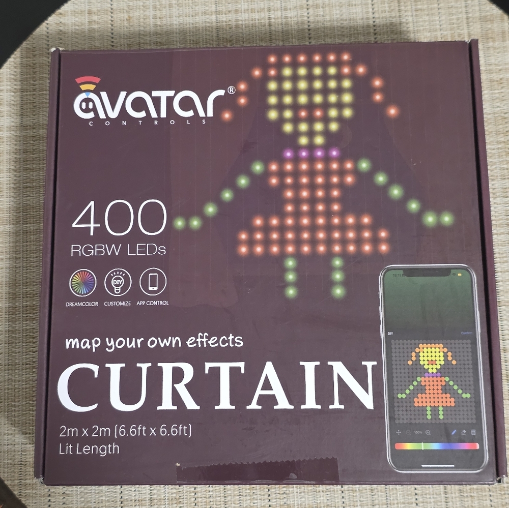 Avatar Controls RGBW LED Curtain